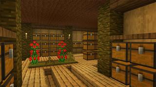 Screenshot of the Minecraft Bedrock Marketplace product Oasis Secret Base created by A30x1.