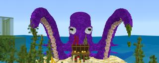 Panorama of the Minecraft Bedrock Marketplace product Ocean Parkour created by A30x1.