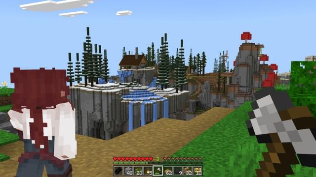 Screenshot of the Minecraft Bedrock Marketplace product One Block created by A30x1.