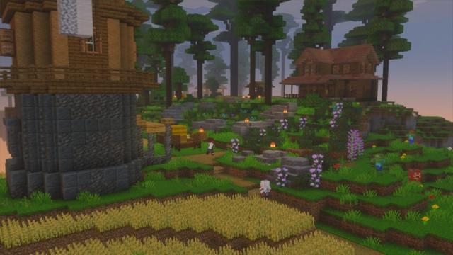 Screenshot of the Minecraft Bedrock Marketplace product One Block created by A30x1.