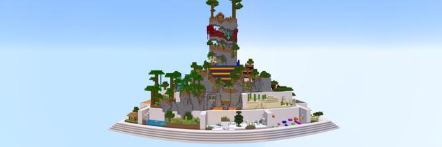 Panorama of the Minecraft Bedrock Marketplace product Parkour Speedrun 2 created by Diluvian.