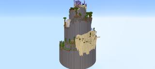 Panorama of the Minecraft Bedrock Marketplace product Relaxing Parkour created by A30x1.