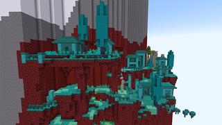 Screenshot of the Minecraft Bedrock Marketplace product Relaxing Parkour created by A30x1.