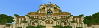 Panorama of the Minecraft Bedrock Marketplace product Ring's Palace created by A30x1.