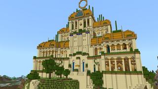 Screenshot of the Minecraft Bedrock Marketplace product Ring's Palace created by A30x1.