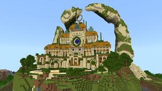 Screenshot of the Minecraft Bedrock Marketplace product Ring's Palace created by A30x1.