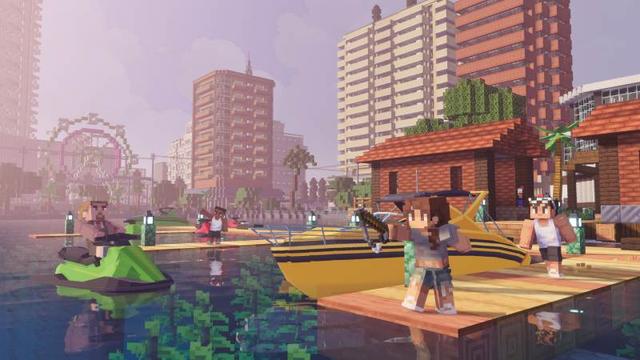 Screenshot of the Minecraft Bedrock Marketplace product Rio de Janeiro created by A30x1.