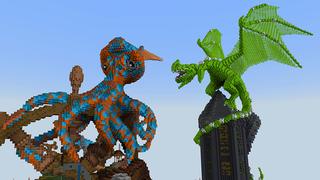 Screenshot of the Minecraft Bedrock Marketplace product S K Y B L O C K created by A30x1.