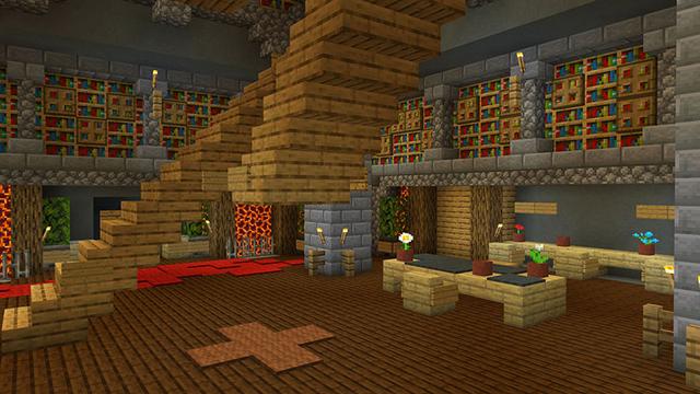 Screenshot of the Minecraft Bedrock Marketplace product S K Y B L O C K created by A30x1.