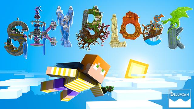 Thumbnail of the Minecraft Bedrock Marketplace product S K Y B L O C K created by A30x1.