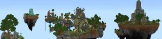 Panorama of the Minecraft Bedrock Marketplace product Sky Monster: Skeleton Soldier created by A30x1.