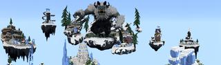 Panorama of the Minecraft Bedrock Marketplace product Sky Monster: Yeti created by A30x1.