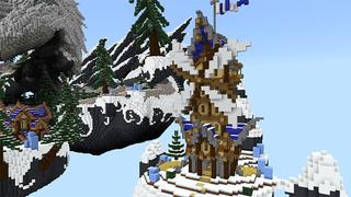 Screenshot of the Minecraft Bedrock Marketplace product Sky Monster: Yeti created by A30x1.