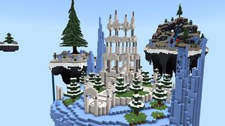 Screenshot of the Minecraft Bedrock Marketplace product Sky Monster: Yeti created by A30x1.