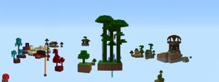 Panorama of the Minecraft Bedrock Marketplace product SkyBlock Default created by A30x1.