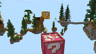 Screenshot of the Minecraft Bedrock Marketplace product Skyblock Lucky Block created by A30x1.