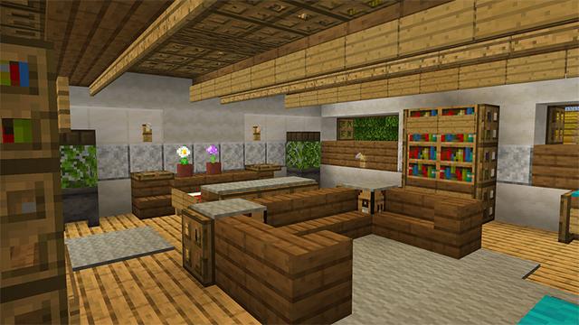 Screenshot of the Minecraft Bedrock Marketplace product Solus Keep created by A30x1.