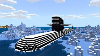 Screenshot of the Minecraft Bedrock Marketplace product Submarine Secret Base created by A30x1.