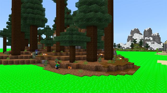 Screenshot of the Minecraft Bedrock Marketplace product Toxic Ultimate Survivor created by A30x1.