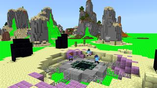 Screenshot of the Minecraft Bedrock Marketplace product Toxic Ultimate Survivor created by A30x1.