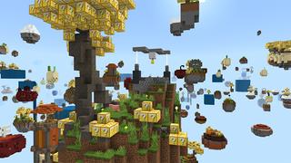 Screenshot of the Minecraft Bedrock Marketplace product Ultra Lucky Skyblock created by A30x1.