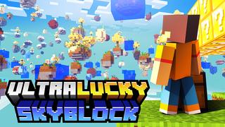 Thumbnail of the Minecraft Bedrock Marketplace product Ultra Lucky Skyblock created by A30x1.
