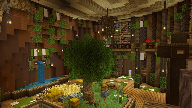 Screenshot of the Minecraft Bedrock Marketplace product Wood Skyblock created by A30x1.