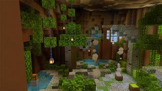 Screenshot of the Minecraft Bedrock Marketplace product Bloco de madeira do céu created by A30x1.