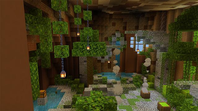 Screenshot of the Minecraft Bedrock Marketplace product Wood Skyblock created by A30x1.