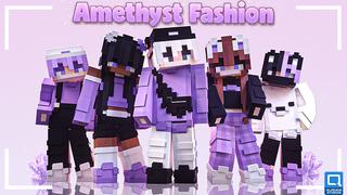 Thumbnail of the Minecraft Bedrock Marketplace product Amethyst Fashion created by Aliquam Studios.