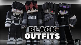 Thumbnail of the Minecraft Bedrock Marketplace product Black Outfits created by Aliquam Studios.