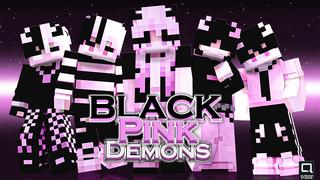 Thumbnail of the Minecraft Bedrock Marketplace product Black Pink Demons created by Aliquam Studios.