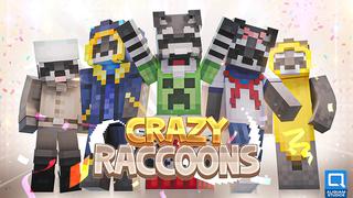 Thumbnail of the Minecraft Bedrock Marketplace product Crazy Raccoons created by Aliquam Studios.
