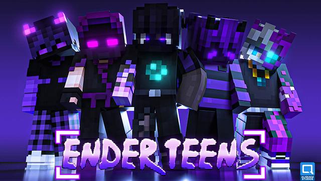 Thumbnail of the Minecraft Bedrock Marketplace product Ender Teens created by Aliquam Studios.