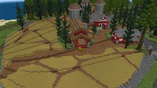 Screenshot of the Minecraft Bedrock Marketplace product Farm Life Simulation created by Aliquam Studios.