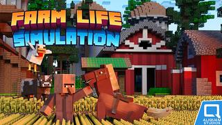 Thumbnail of the Minecraft Bedrock Marketplace product Farm Life Simulation created by Aliquam Studios.