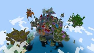 Screenshot of the Minecraft Bedrock Marketplace product Floating Block created by Aliquam Studios.