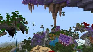 Screenshot of the Minecraft Bedrock Marketplace product Floating Block created by Aliquam Studios.