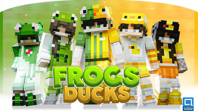 Thumbnail of the Minecraft Bedrock Marketplace product Frogs and Ducks created by Aliquam Studios.
