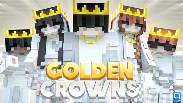 Thumbnail of the Minecraft Bedrock Marketplace product Golden Crowns created by Aliquam Studios.