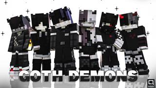 Thumbnail of the Minecraft Bedrock Marketplace product Goth Demons created by Aliquam Studios.