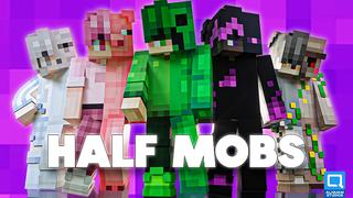Thumbnail of the Minecraft Bedrock Marketplace product Half Mobs created by Aliquam Studios.