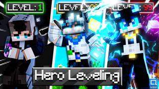 Thumbnail of the Minecraft Bedrock Marketplace product Hero Leveling created by Aliquam Studios.