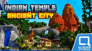 Thumbnail of the Minecraft Bedrock Marketplace product Templo Indiano Cidade Antiga created by Aliquam Studios.