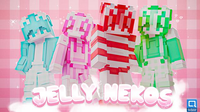 Thumbnail of the Minecraft Bedrock Marketplace product Jelly Nekos created by Aliquam Studios.