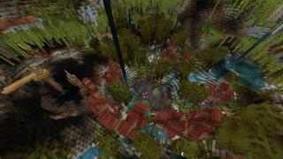 Screenshot of the Minecraft Bedrock Marketplace product Mangrove Cave Adventure created by Aliquam Studios.