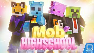 Thumbnail of the Minecraft Bedrock Marketplace product Mob Highschool created by Aliquam Studios.