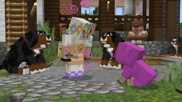 Screenshot of the Minecraft Bedrock Marketplace product More Sheep created by Aliquam Studios.