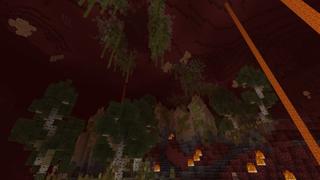 Screenshot of the Minecraft Bedrock Marketplace product Nether Oasis created by Aliquam Studios.