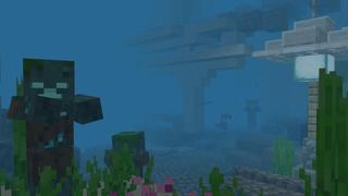 Screenshot of the Minecraft Bedrock Marketplace product Ocean Laboratory created by Aliquam Studios.